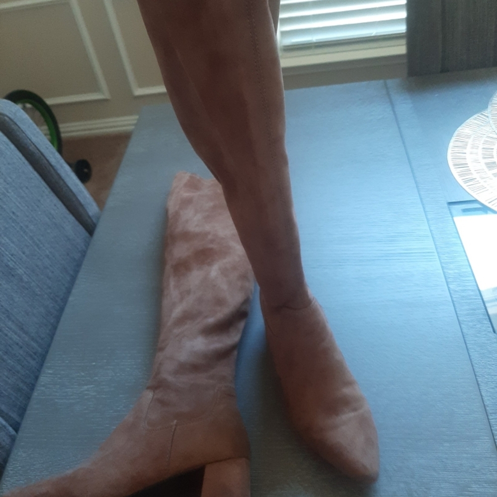 Rialto Brown Over the Knee Boots - Picture 5 of 13